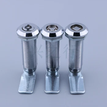 

10pcs Hetan MS705-62 Triangle Twister Lock Distribution Box Lock Lock Door Lock Open Cabinet Cylinder Lock Enterprise Box Lock