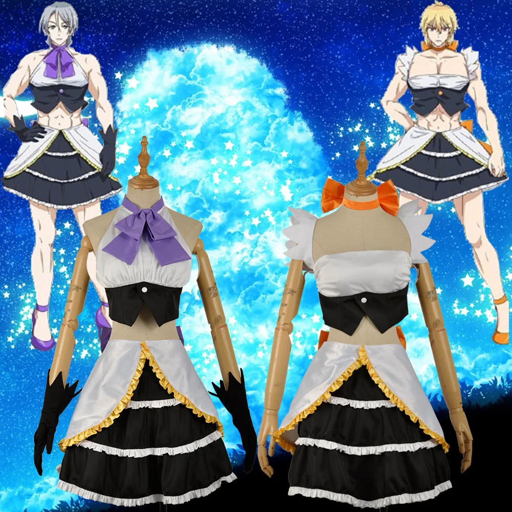 

Mahou Shoujo Ore Everything Crazy Beauty / Eternal Dangerous Cosplay Costume Custom Sexy Open Back Dress Nanosuit Skirt Tie-Bow