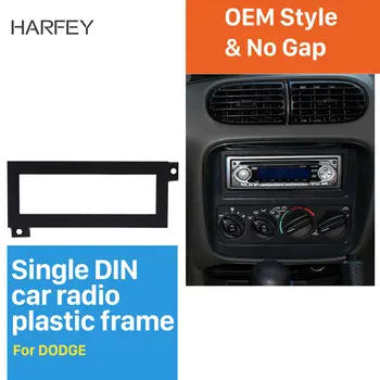

Harfey 183*53mm one Din Car Radio Fascia DVD Frame Auto Stereo Refitting Trim Kit Dashboard For Dodge CHRYSLER JEEP PLYMOUTH
