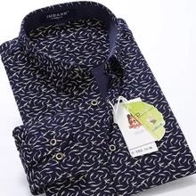 Новое поступление весна осень мужской цветок супер большой длинный рукав рубашка Повседневная Плюс Размер M L XL 2XL 3XL 4XL 5XL 6XL 7XL 8XL 9XL