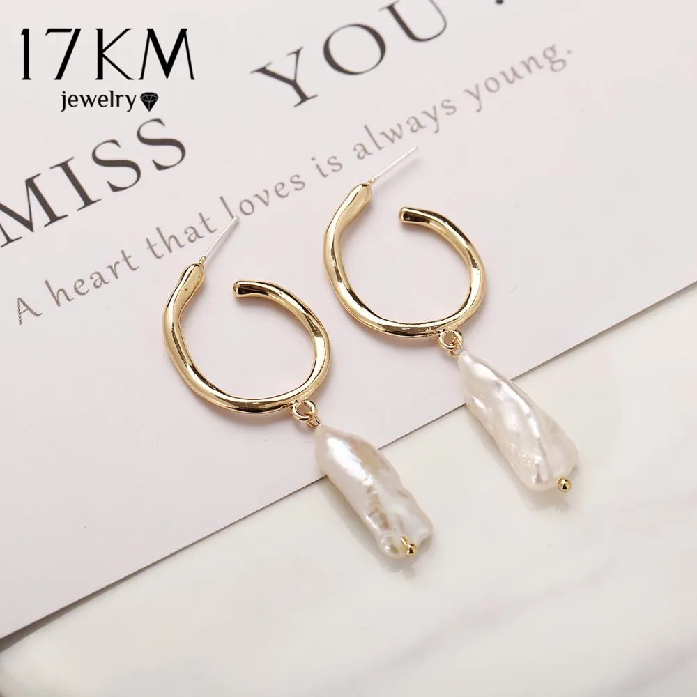 154.86 руб. 43% СКИДКА|17 км 2019 позолоченный металл пресноводный обруч для волос с жемчужинами Серьги геометрический круг свадебные женские украшения, серьги-in Серьги-кольца from Украшения и аксессуары on Aliexpress.com | Alibaba Group