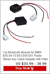 AtoCoto Bluetooth AUX приемник кабель с USB адаптером для VW Audi A4 A5 A6 Q5 Q7 до 2009 аудио медиа вход AMI MDI интерфейс