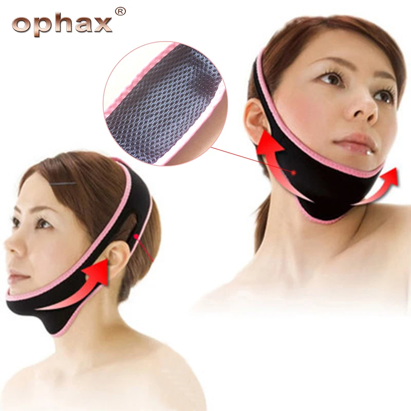 

OPHAX Powerful Face-lift Tool 3D Face-lift Device Thin Face Bandages Face Correction Sleep Face Mask Facial Slimming Health Care