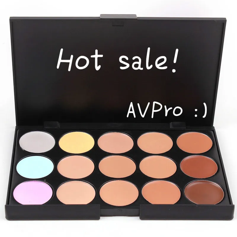 

Natural Professional Concealer Palettes 15 Colors makeup Foundation Facial Face Cream Cosmetic contour palette concealer palette