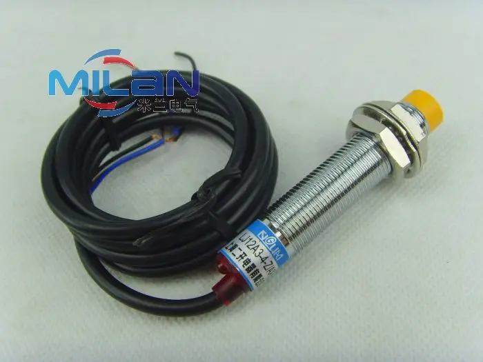 1Pcs M12 DC Three Wire NPN NC 4mm distance measuring Inductive ...