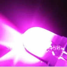 100 шт 10 мм Розовый Светодиодный светильник-Ультра яркий Розовый Светодиодный s DIY 10 мм светоизлучающий диод