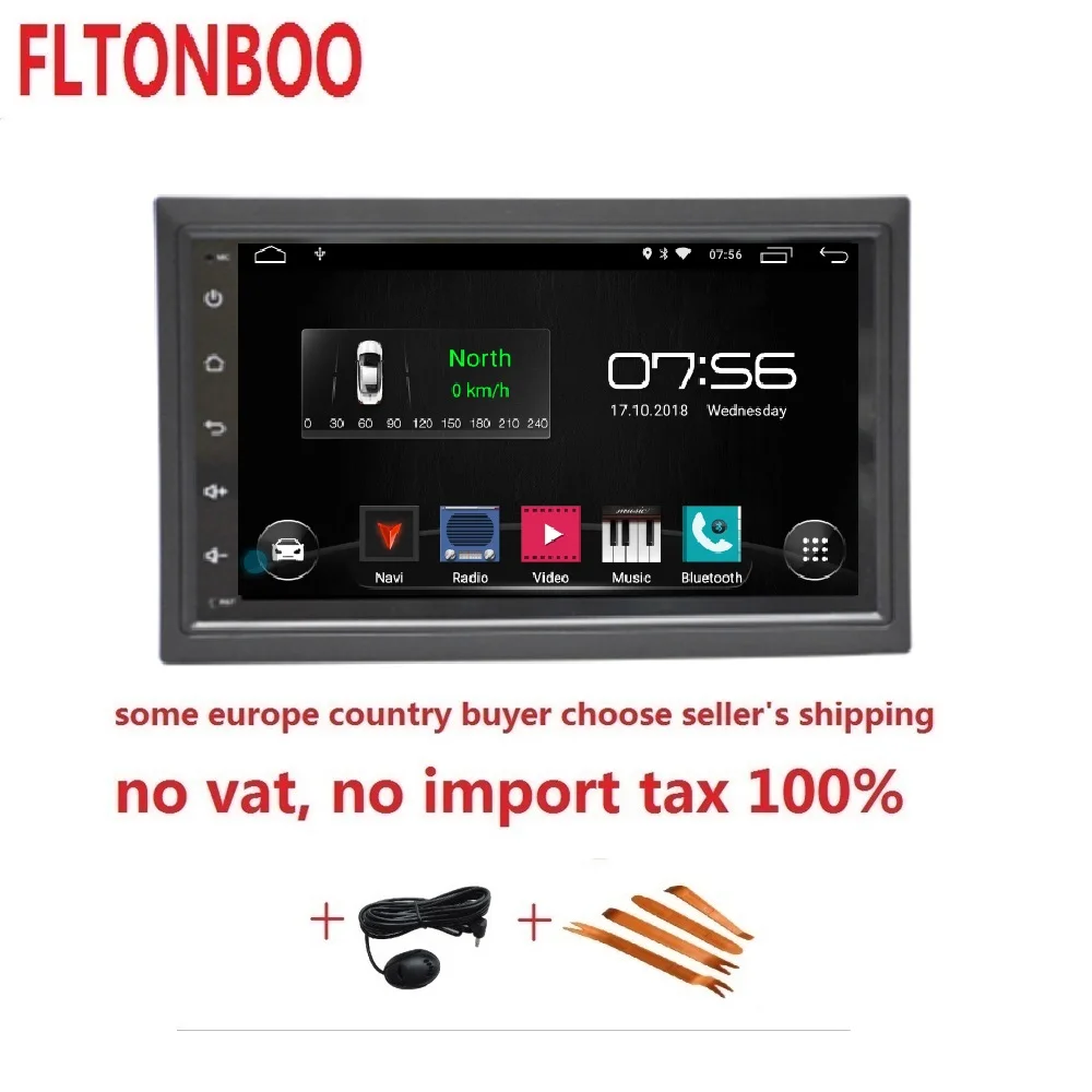 

7" Android 8.1 Car GPS Navigation for UNIVERSAL,3g,wifi,steering wheel,touch screen,free map