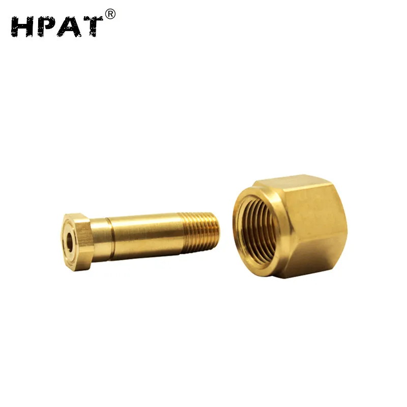 HPAT Пейнтбол Новый DIN 477/ W21.8 углекислый регулятор впускная гайка и соска с