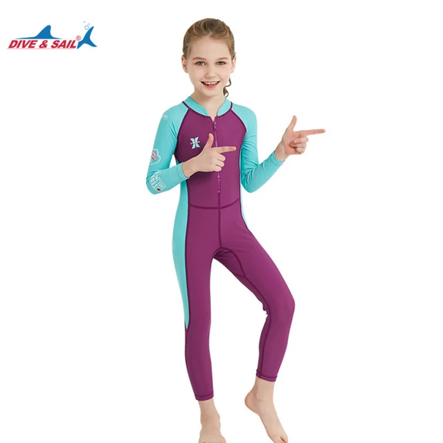 Best Price DIVE&SAIL 2018 New Children's Wetsuit Outdoor Long Sleeve One-piece Suit Sunscreen Quick-drying Kids Swimwear Girls Boy Wetsuits Best Price DIVE&SAIL 2018 New Children's Wetsuit Outdoor Long Sleeve One-piece Suit Sunscreen Quick-drying Kids Swimwear Girls Boy Wetsuits