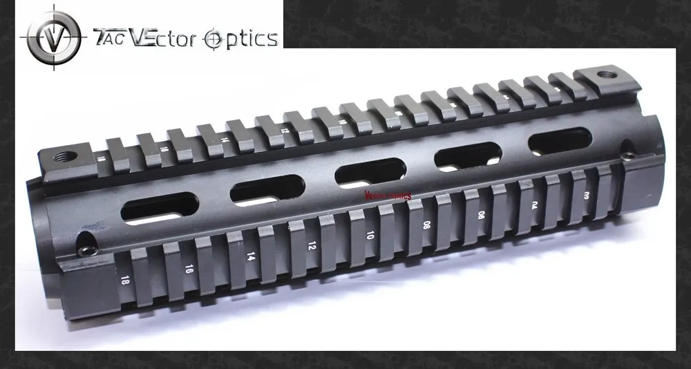 Vector Optics RIS две части средний наконечник 20 мм Вивер Пикатинни Quad Rail Mount System 8 5 дюйма