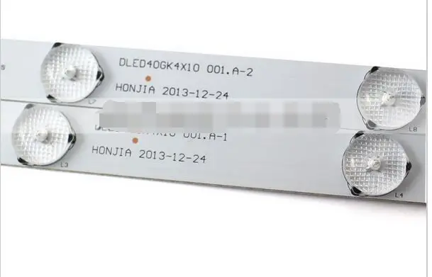 

5 Pair x 40 inch DLED40GK4X10 Original LED Strips w/ Optical Lens Fliter TV Panel Backlight Lamps Total 10 LED Beads 822mm