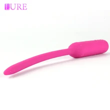 LURE 5 7mm Silicone Urethral font b Vibrator b font Male urethral dilatation Masturbation Catheter Sounds