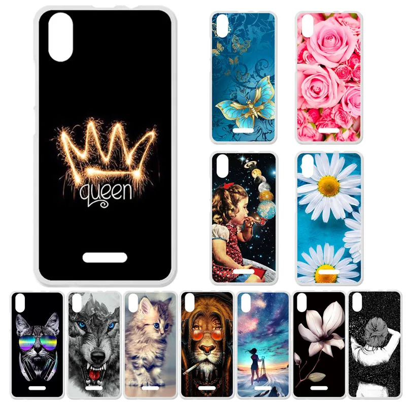 

TaryTan Phone Case For BQ BQ-5591 Jeans TPU Soft Silicone Cases For BQ Mobile 5591 BQ5591 5.5 inch Painted Soft Cover Fundas