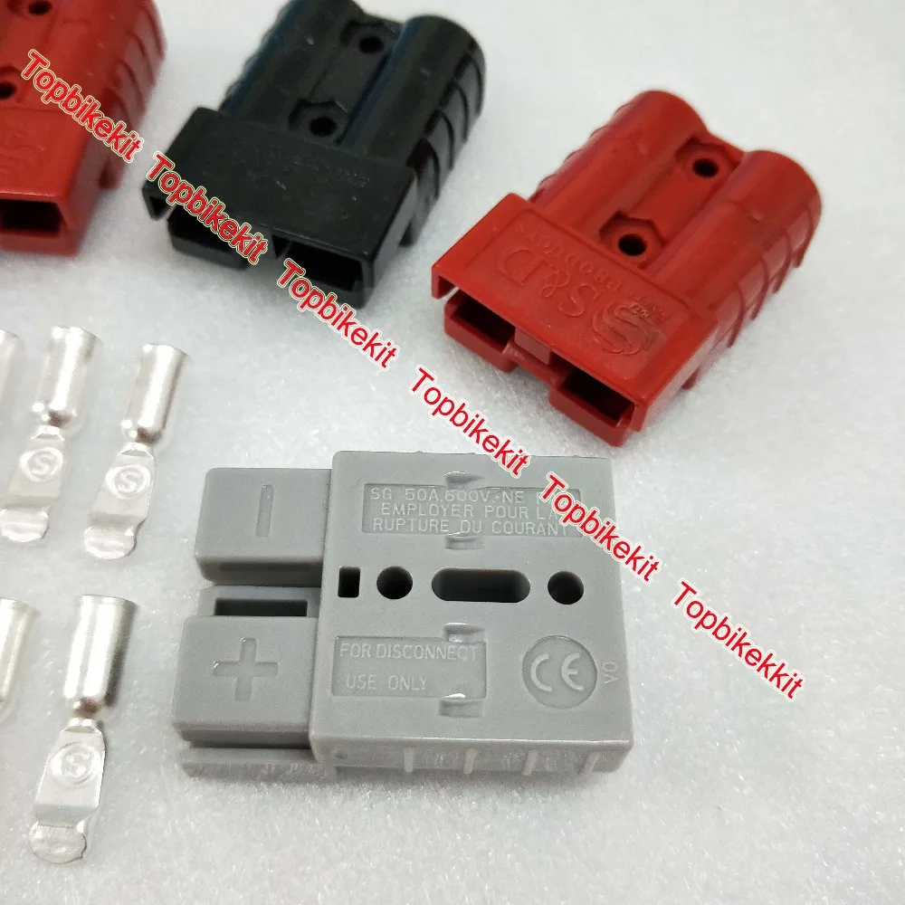 6pcs(2black+2gery+2red) Anderson-50A-connector-SG50A-SB50A-Power-Connector-for-battery-for-charger (12)