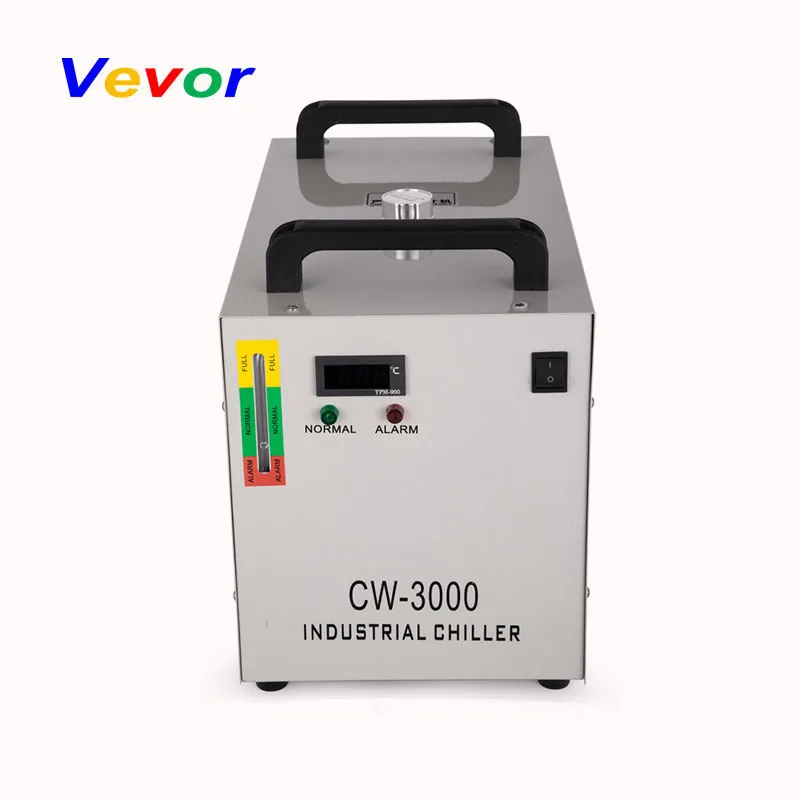 Discount VEVOR Advanced Thermolysis Cooling System CW-3000 Thermolysis Industrial Water Cooler Chiller for Glass Laser Tube