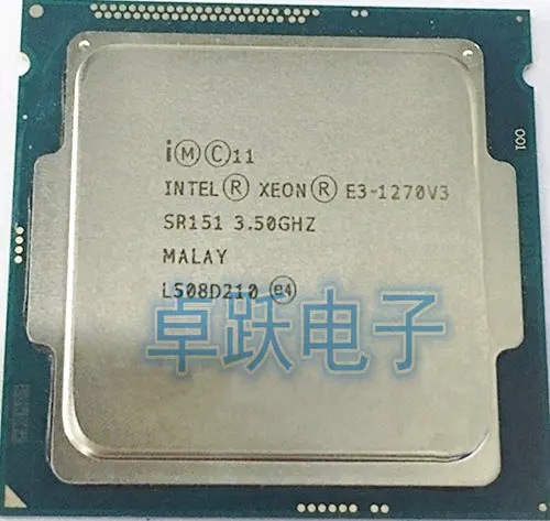 Оригинальный серверный процессор Intel V3 3 5 ГГц 4 ядра 8 Мб LGA1150 80 Вт ЦП для процессора