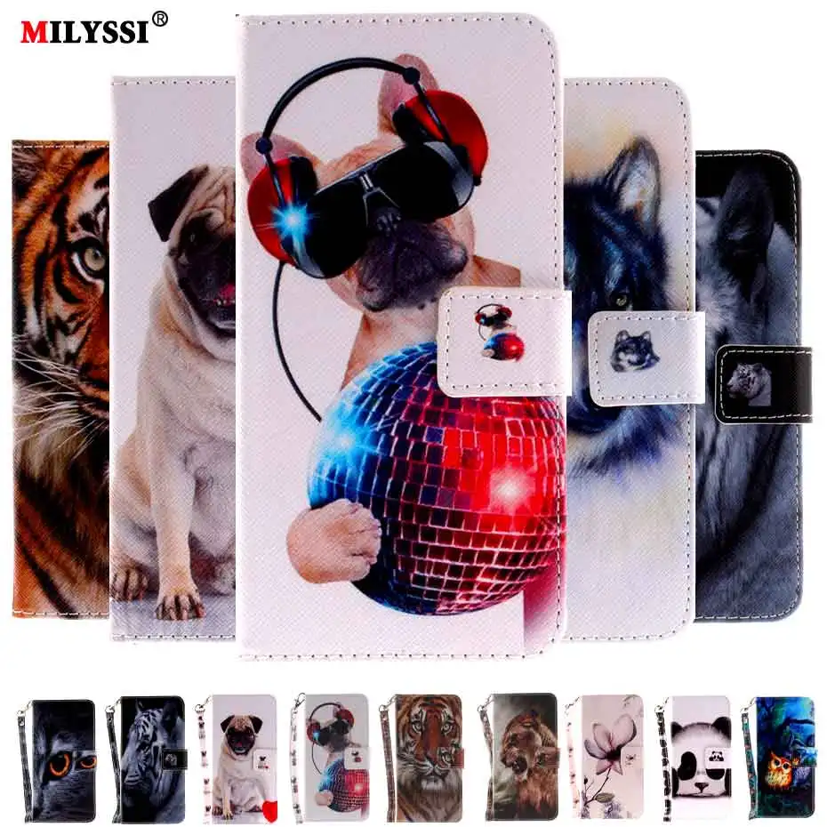 

MILYSSI For Funda xiaomi Redmi 5 Plus Case Leather Wallet Cover With Card Holder Phone Case For xiaomi Redmi 5 Plus Flip Cover
