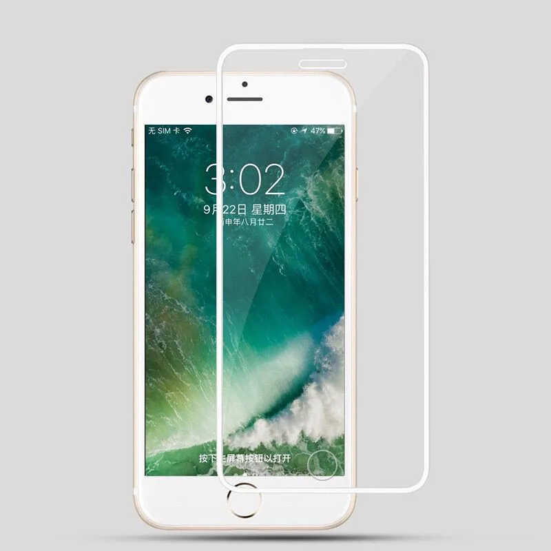 Закаленное стекло на весь экран для iPhone 6 7 8X6S XS max защитная пленка экрана Защитное