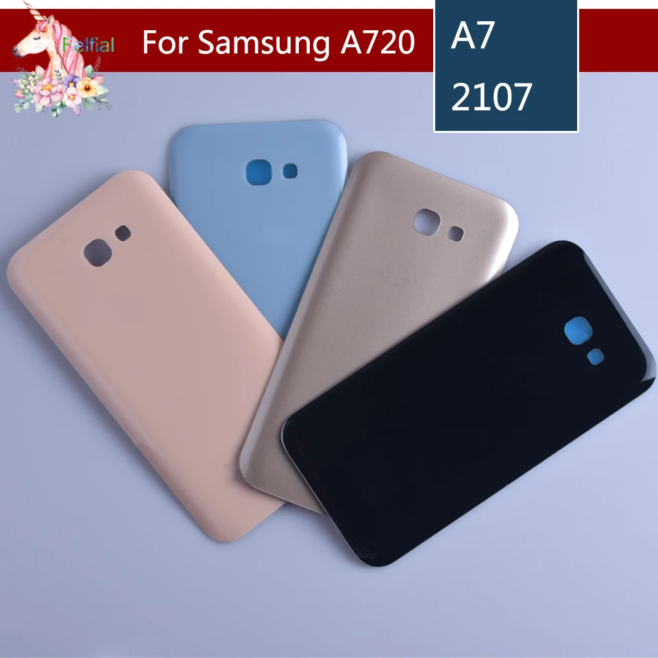 Для samsung Galaxy A3/A5/A7 A320 A520 A720 Корпус Крышка батарейного отсека задняя крышка шасси задний Чехол замена корпуса