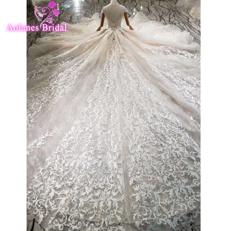 Suppler роскошное белое свадебное платье с длинным шлейфом Топ Vestido De Noiva Vestidos Robe 3d