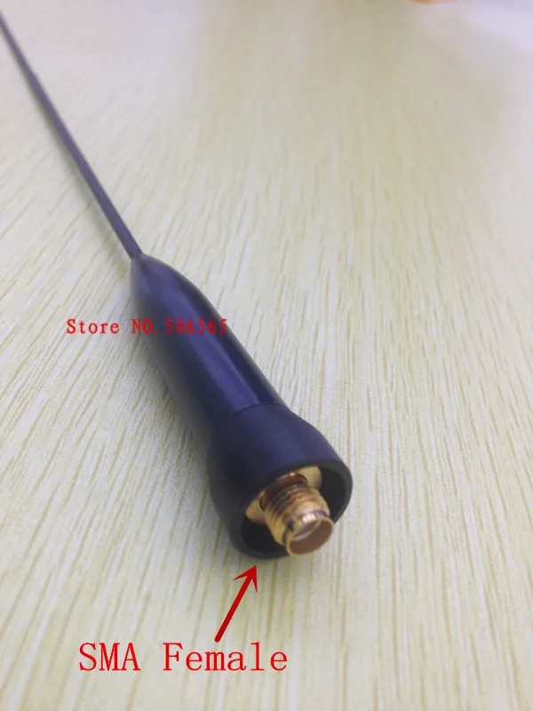 Honghuismart SMA 24 с высоким коэффициентом усиления мягкая гнездовая антенна UHF VHF 144/430