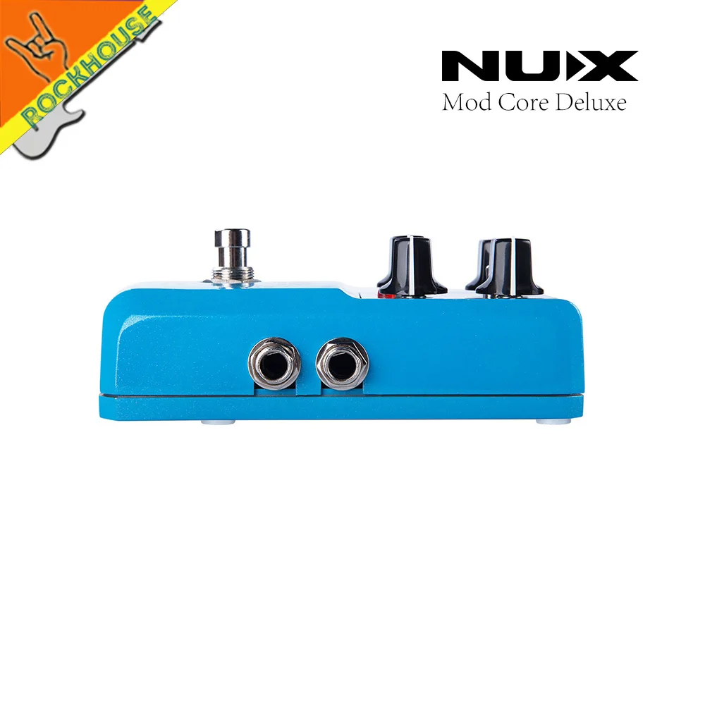 NUX MOD CORE Deluxe мульти модуляция гитары педаль эффектов хор Flanger Phaser поворотный