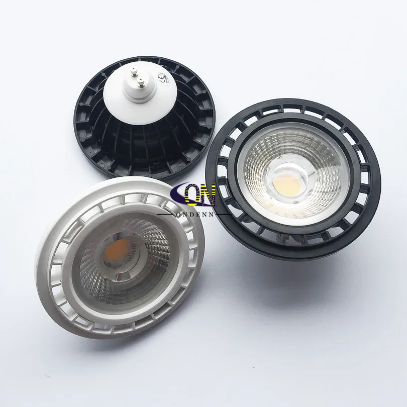 10 Вт 15 Вт AR111 светодиодный COB даунлайт с регулируемой яркостью G53 GU10 лампа Spotlight DC12V AC110-240V QR111 светодиодный лампы заменить 100W150W галогенные лампы