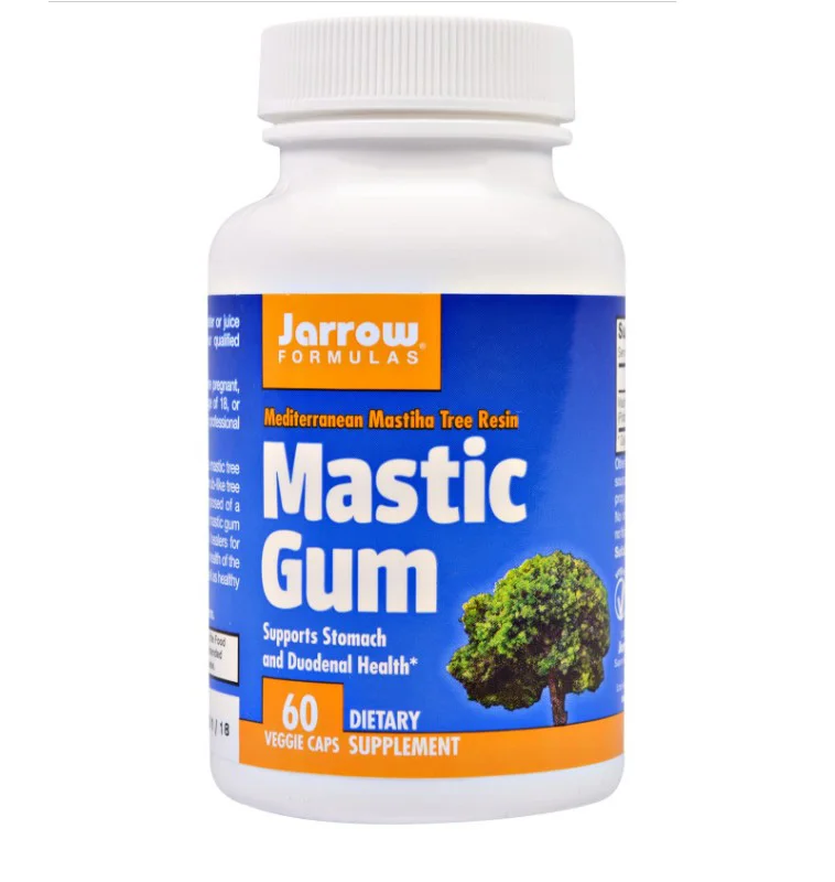 

Mastic Gum 60 Pcs Supports Stomach And Duodenal Health Free Shipping