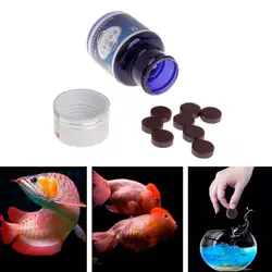 Аквариумные таблетки аквариум стерилизовать 30 капсул Aquatic Fish Treatment Cure Putrid задний бампер щека медицинские принадлежности аксессуары