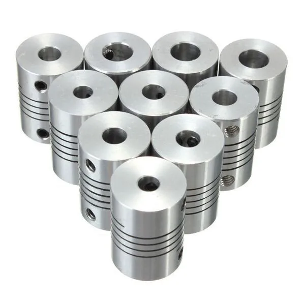 5x10 mm Aluminium CNC Stepper Motor Flexible Shaft Coupler coupling