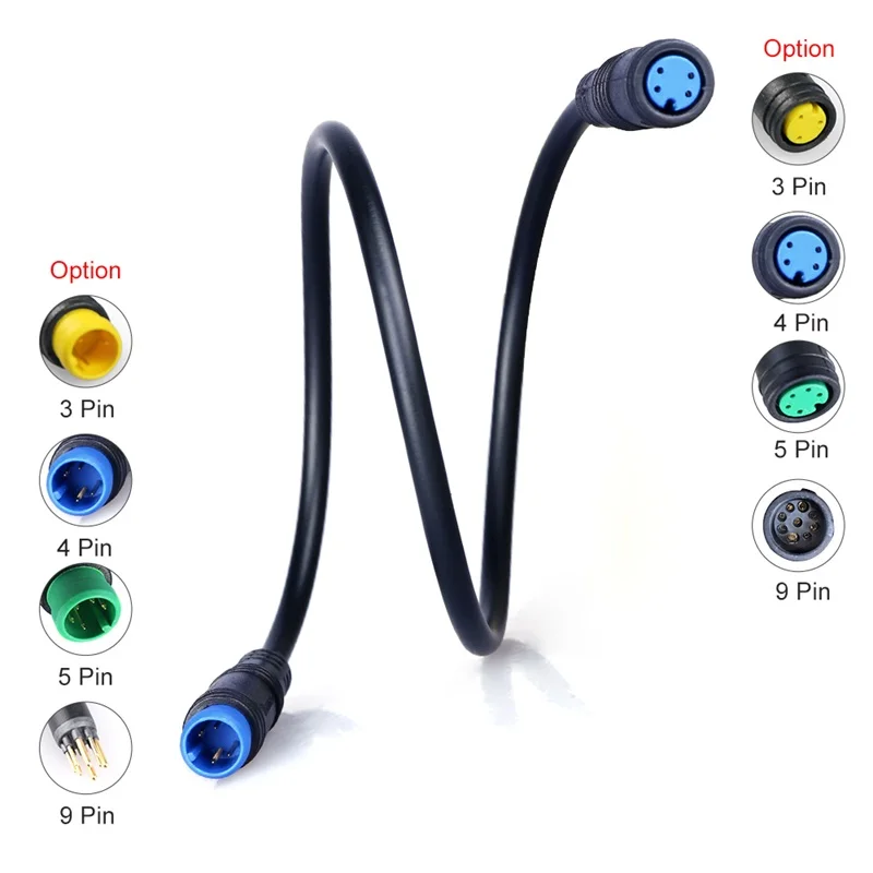Perfect Cable For Bafang Mid Motor E-bike Conversion Kits Gear Shift Sensor USB Programming Display Brake EXTENSION EB-BUS 1T4 1T2 3