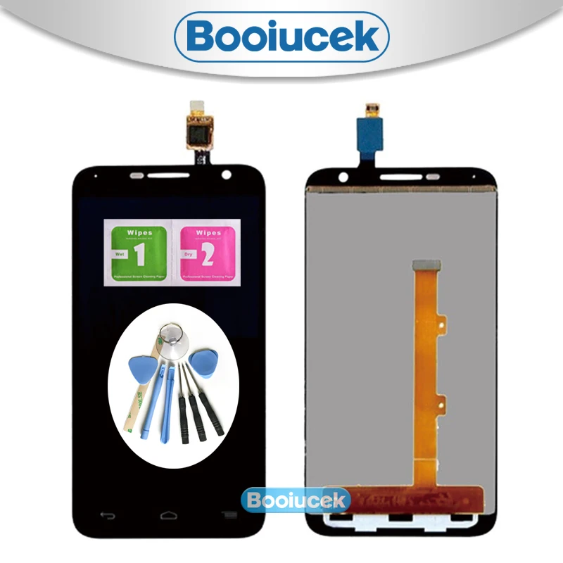 ЖК-дисплей с OT-6014 для Alcatel 6014 6014D 6014X кодирующий преобразователь сенсорного экрана