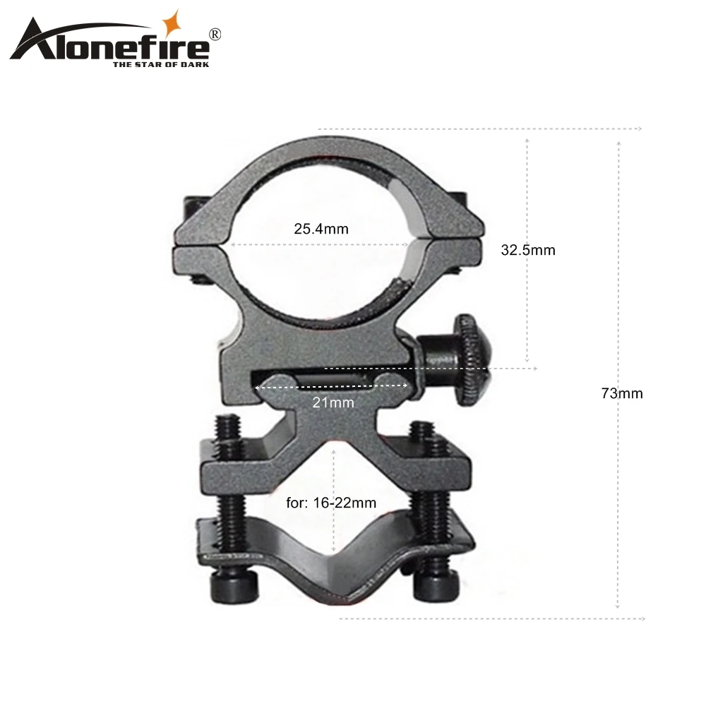 Alonefire K185 25 мм кольцо Сфера крепления 20 мм направляющей для фонарика лазерная факел Barrel кронштейн 1 шт