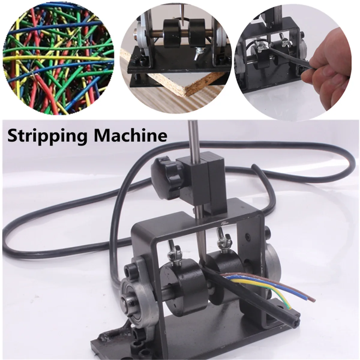 

Manual Peeling Machine Wire Cable Stripping Machine Scrap Metal Recycle Tool