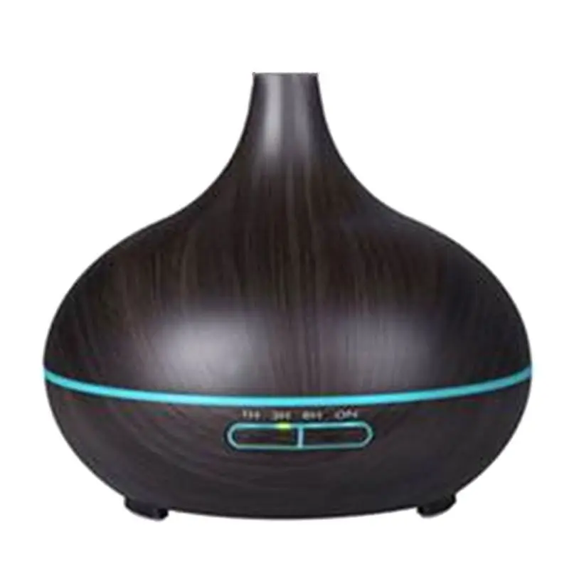 

Essential Oil Diffuser Ultrasonic Aroma Aromatherapy Humidifier Simulation Wood Pattern Household Accessory AC100-240V 400ml