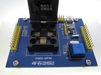 

Original GD32 IC Test Seat GD32F103 whole series Burning Programm GD8 LQFP48 LQFP64 LQFP100 LQFP144 Socket Adapte
