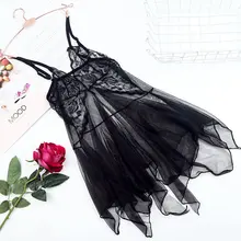 Новинка, сексуальное женское нижнее белье, кружевное нижнее белье, ночная рубашка, ночная рубашка с стрингами, женская пижама