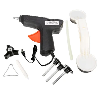 

Car Dent Repair Tools Set Removal Repair Tool Kits Glue Gun with Glue Sticks for Car Body Repair with US Plug A32