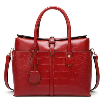 

WILIAMGANU 2018 Crocodile pattern Women Messenger Bags Big Retro Fashion Women Leather Handbags Pu Famous Brands Shoulder Bags