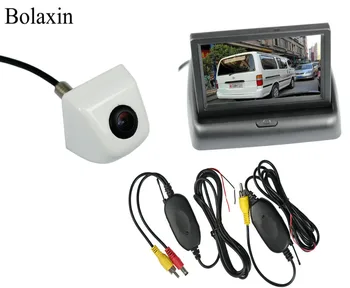 

Bolaxin Auto Accessorries Car-styling Wireless 4.3" Inch CCD Car Rear Back Up View DVR Camera for All Auto Vehicle SUV MPV