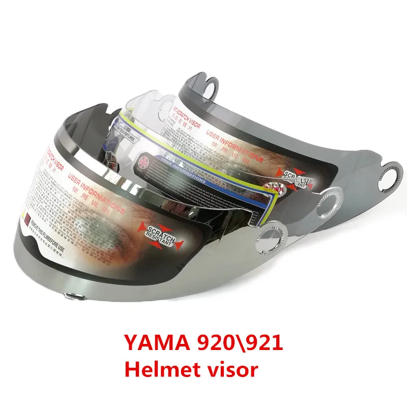 YEMA 920& 921 флип-ап мото rcycle шлем козырек полное лицо мото линза шлема