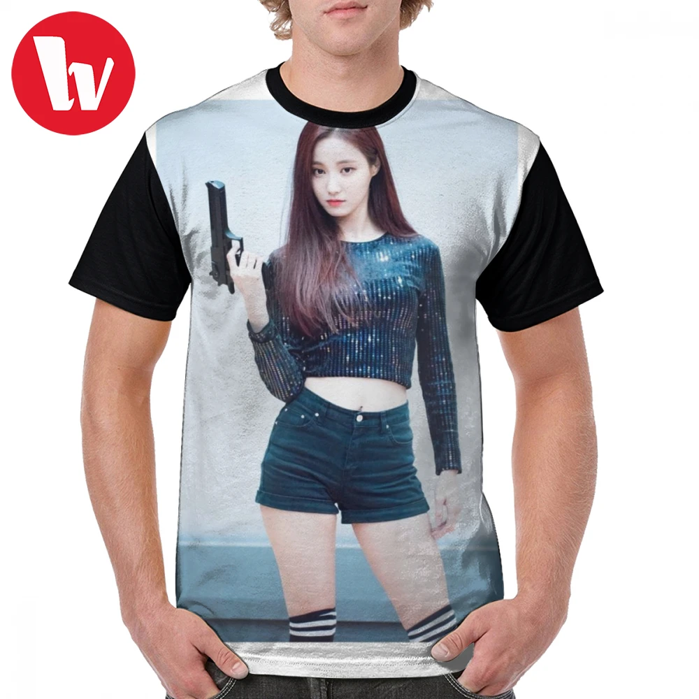 

Momoland T Shirt MOMOLAND -Yeonwoo T-Shirt Printed Fun Graphic Tee Shirt 6xl Polyester Streetwear Short Sleeves Man Tshirt