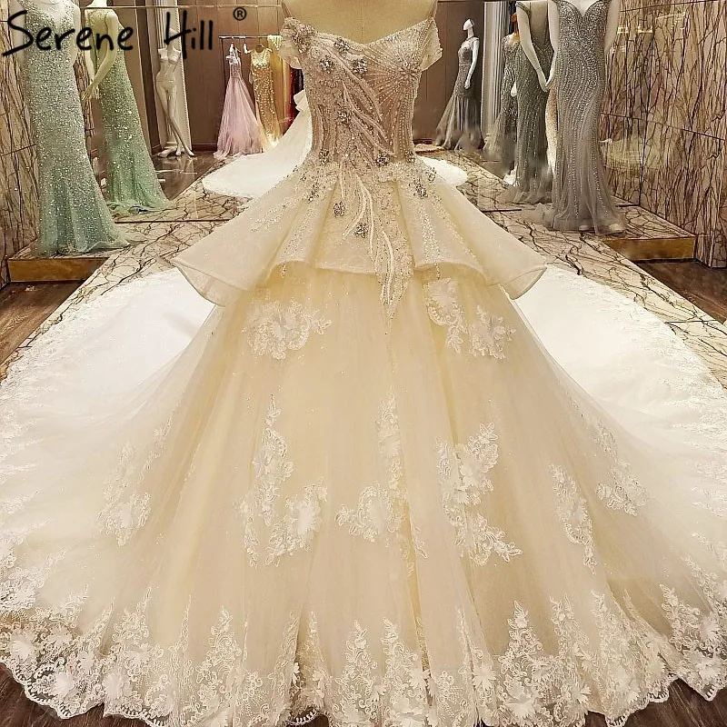 Y Sleeveless Beading Diamond Sparkly Wedding Dresses Lace Y Sleeveless Beading Diamond Sparkly Wedding Dresses Lace Princess Luxury Bridal Dress 2018 New Vestido De Noiva In From Weddings