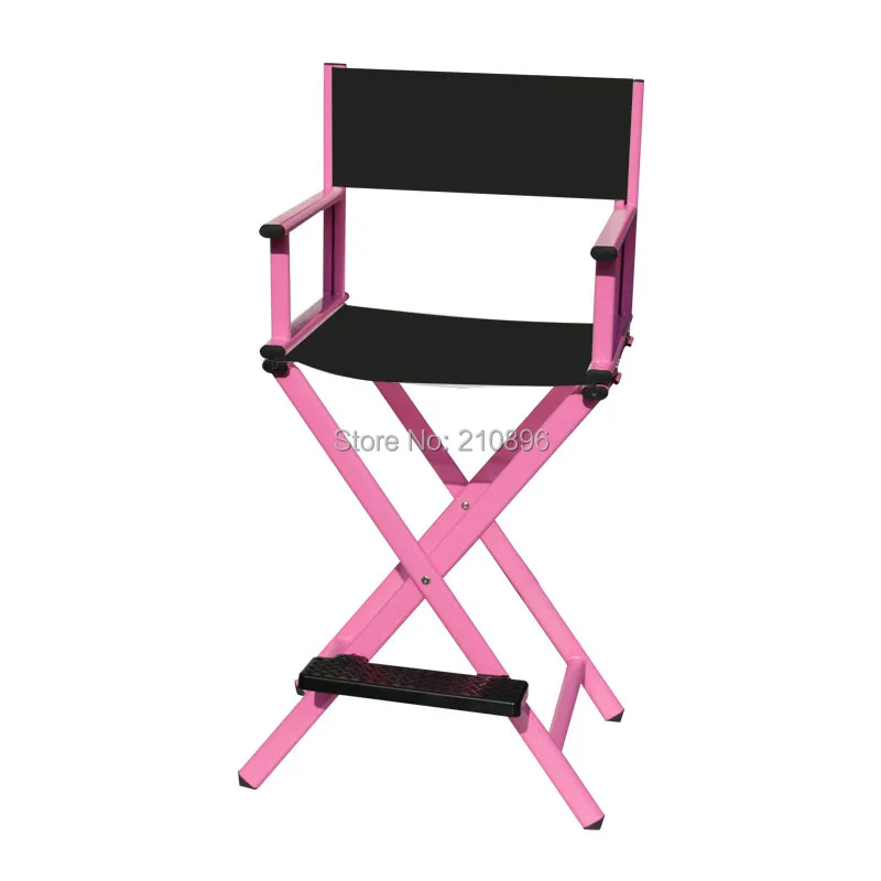 Парикмахерское кресло maquiagem para pernas sillas plegables черный и розовый
