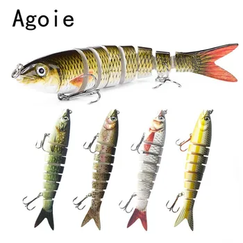 

1pcs Sinking Hard Artificial Bait Fish Bass Fishing Lure Pike Wobblers Sets of Lures Swimbait Crankbaits Fishing Tackle Lure