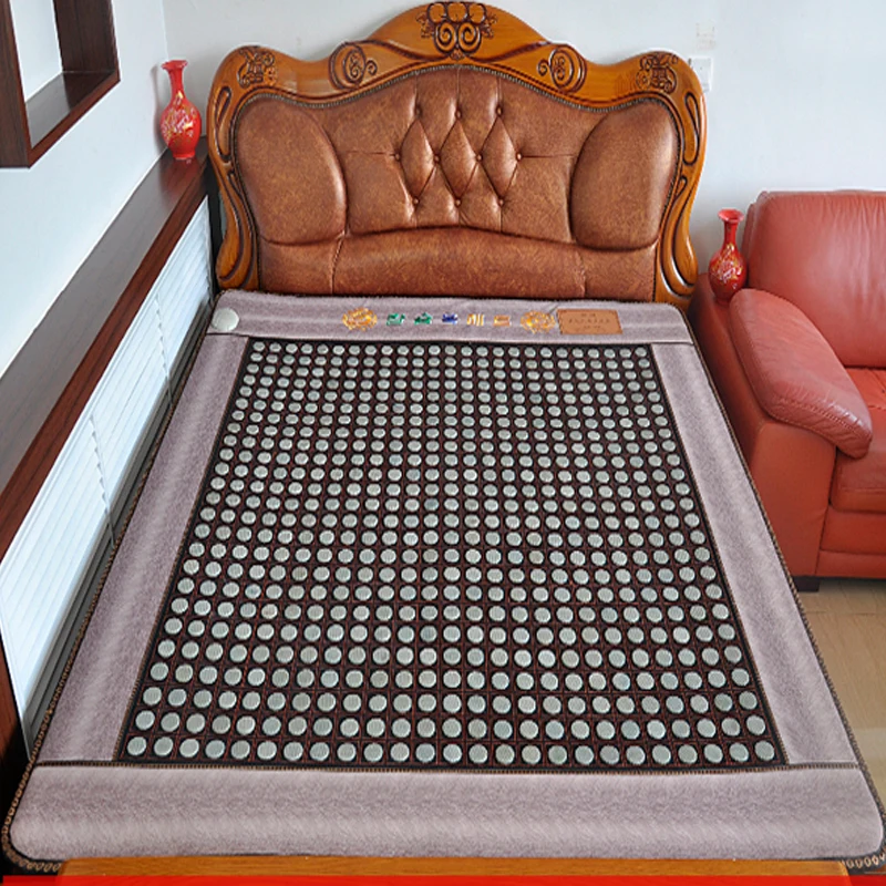 Electric Heating Jade Stone Bed Cushion Best Gift For Parents 2017in Massage & Relaxation from