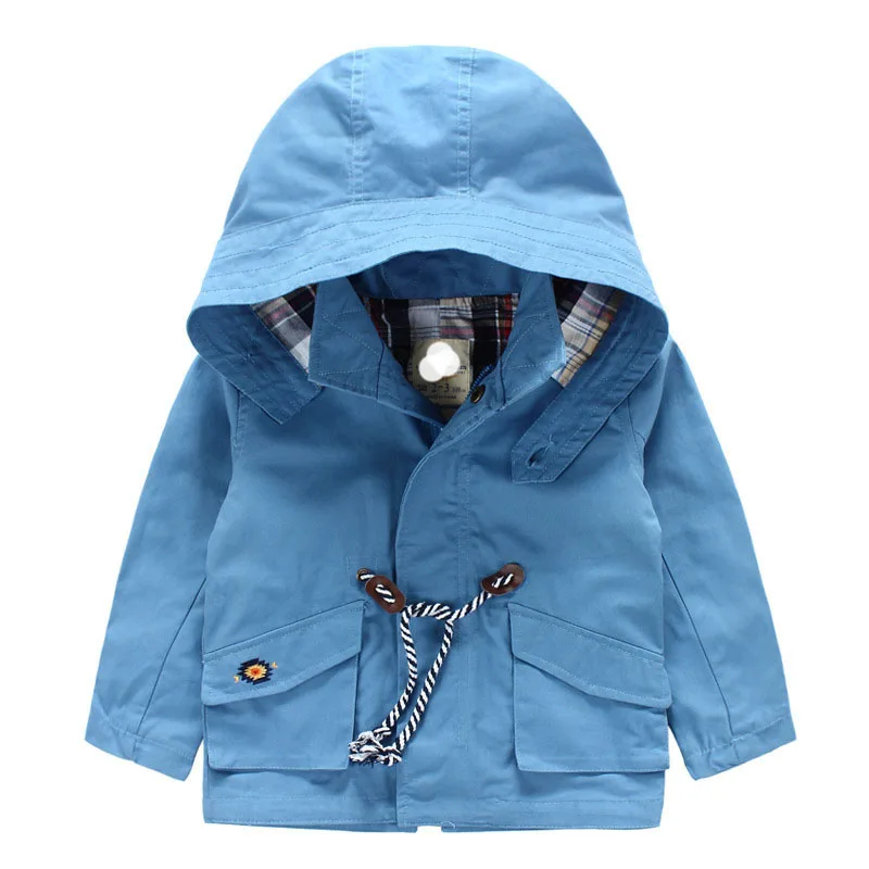 Новая куртка для мальчиков, От 9 до 10 лет пальто для мальчиков, Детская верхняя одежда, осенняя ветровка с капюшоном, одежда для маленьких мальчиков 2, 3, 4 лет