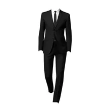2016 Tailor Made men Prom/Party suits Slim Fit tuxedo for Business Gentleman Classic Flat Collar Wedding Dress 4 Pieces