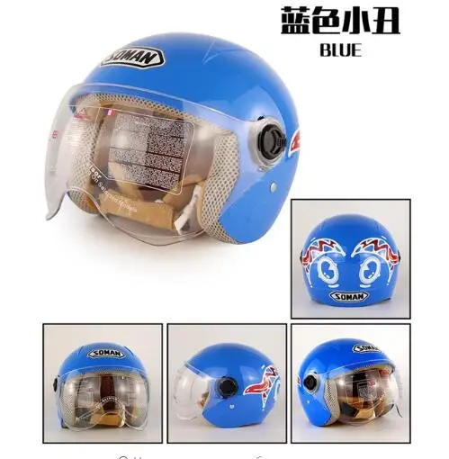 From 5 to 14 years old children's helmet children's motorcycle helmet boys and girls children's