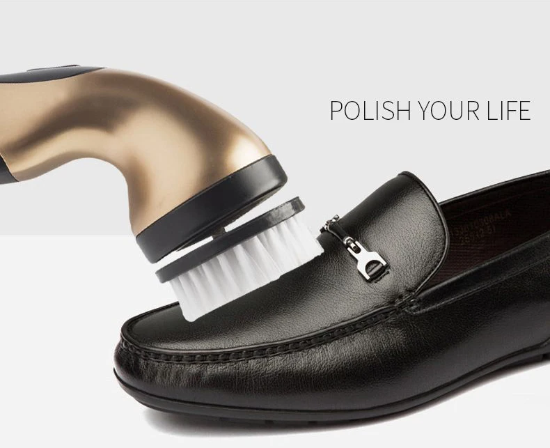JIQI электрический прибор для чистки обуви мини-кожаный очиститель для полировки перезаряжаемый аппарат для чистки обуви удаление омертвевшей кожи ног 110 В 220 В